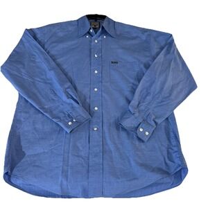 Façonnable Mens Classique Fit Long Sleeve‎ Button Down Shirt Size L